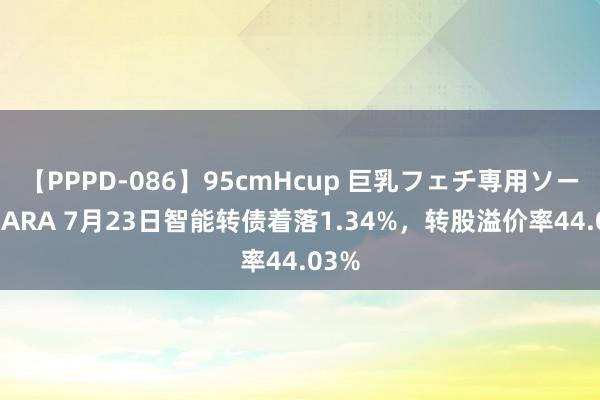 【PPPD-086】95cmHcup 巨乳フェチ専用ソープ SARA 7月23日智能转债着落1.34%，转股溢价率44.03%