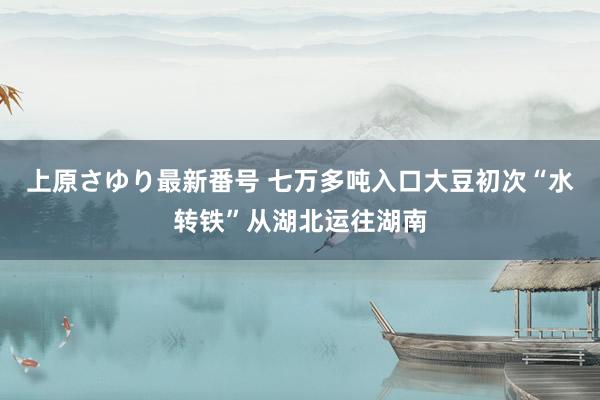 上原さゆり最新番号 七万多吨入口大豆初次“水转铁”从湖北运往湖南