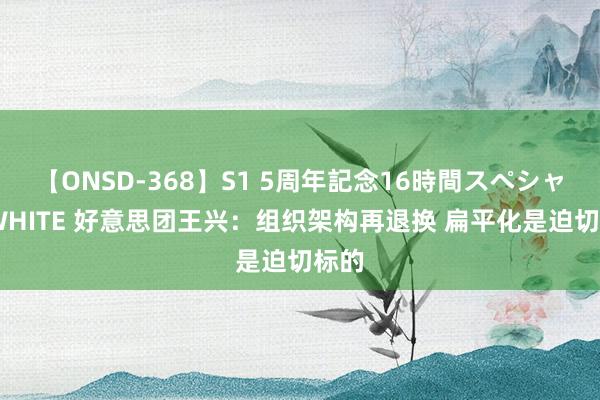 【ONSD-368】S1 5周年記念16時間スペシャル WHITE 好意思团王兴：组织架构再退换 扁平化是迫切标的